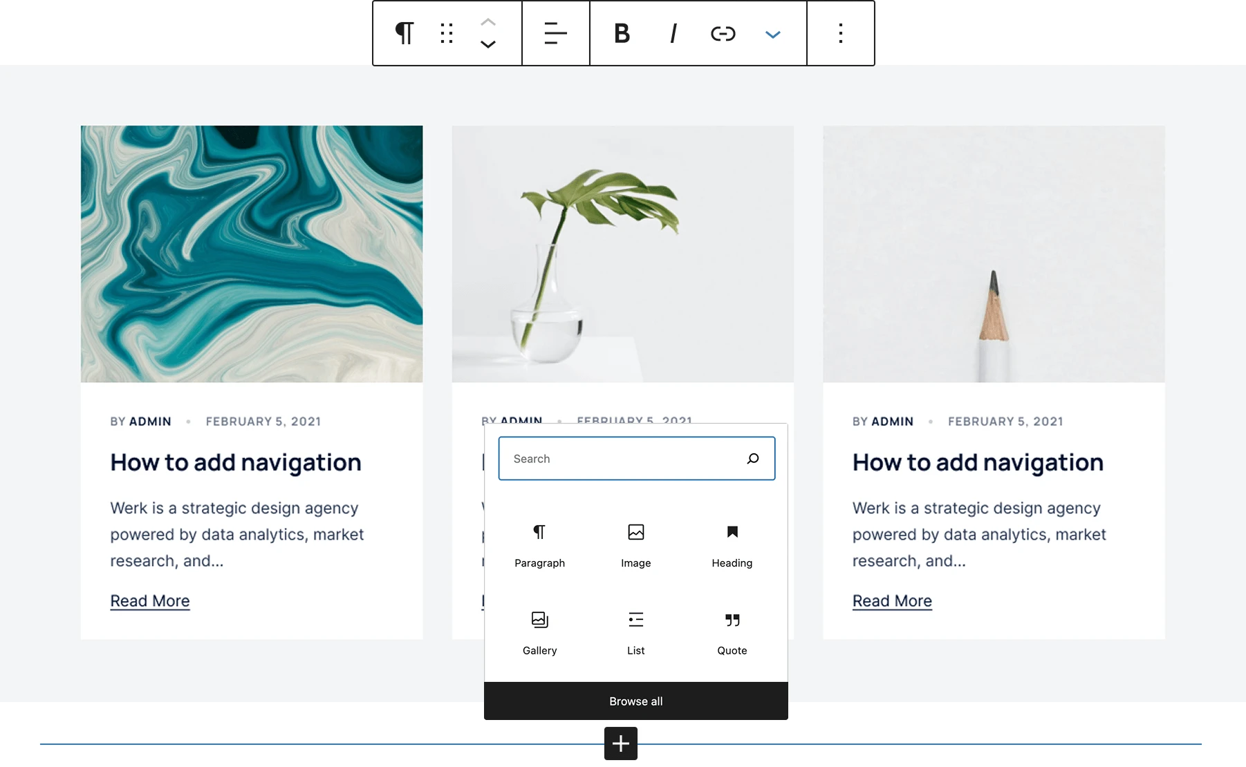 Fully Compatible with Gutenberg WordPress Editor