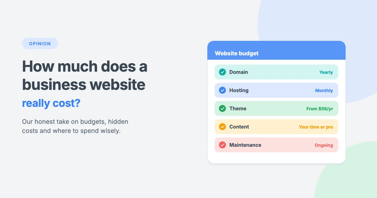 How much does a business website cost: our honest take on budgets, hidden costs and where to spend wisely