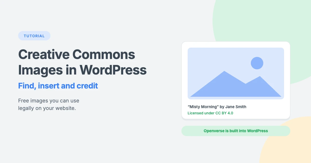 How to find and insert Creative Commons images in WordPress: a step-by-step tutorial