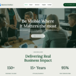 Business Interface Pro multipurpose business wordpress theme demo screenshot